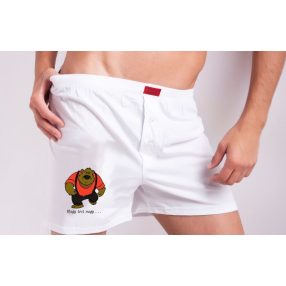 Bőszárú boxeralsó grafikával - (Nagy test Nagy...!)