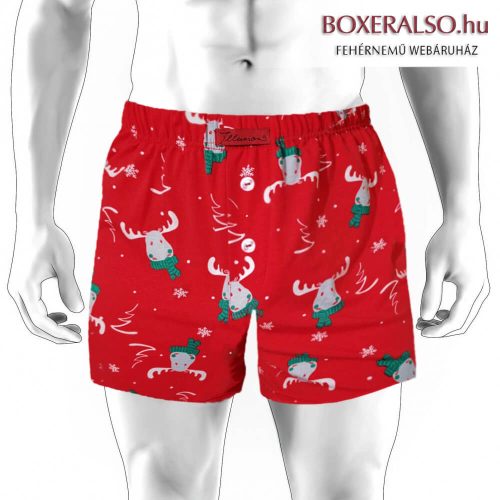 Akciós mintás boxeralsó  - Hagyományos bőszárú fazon (méret: L)