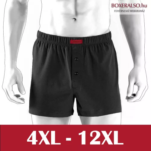 Boxeralsó Classic  - Hagyományos bőszárú fazon - NAGY MÉRETEK
