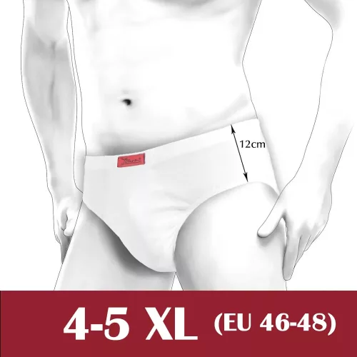 Férfi 4XL elegáns alsónadrág szélesebb oldallal