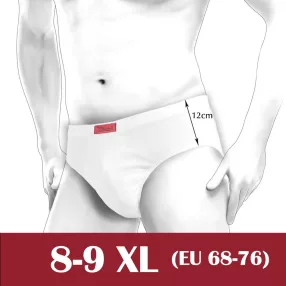 Férfi 8XL elegáns alsónadrág szélesebb oldallal