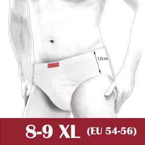 Férfi 8XL elegáns alsónadrág szélesebb oldallal