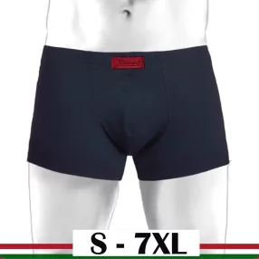   ILLUSION férfi rövid szárú boxeralsó – rugalmas pamut, S–7XL