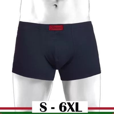 Rövid szárú boxeralsó - rugalmas pamutból (S - 6XL)