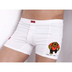 Elegáns boxeralsó grafikával - (Nagy test nagy szív!)