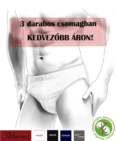 Fecske fazonú pamut alsónadrág