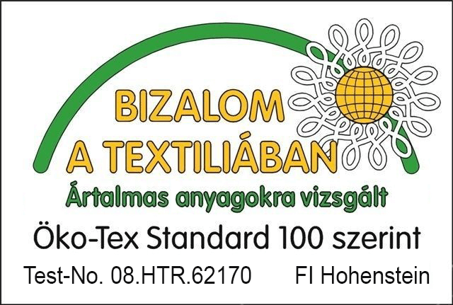 Öko-Tex Minősítésű alapanyag